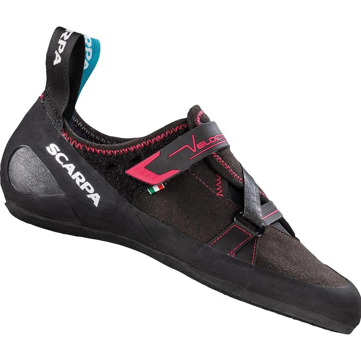 Scarpa, Damen, Kletterschuhe, Velocity Kletterschuhe (35.5), Schwarz