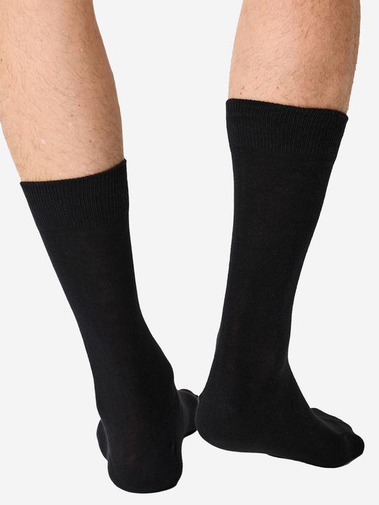 Actual product image Nur Die Basicsocken Baumwolle Business Socke Unifarben (pack of 6, 43 - 46)
