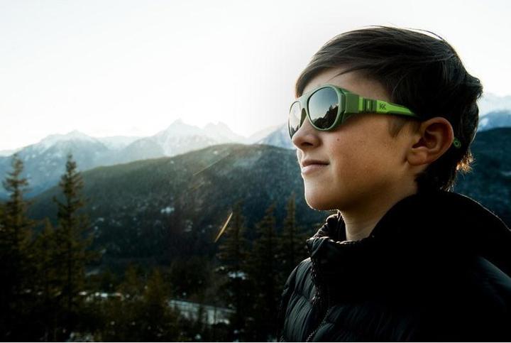 Immagine prodotto Mokki Occhiali da sole per bambini rosa 2-5 anni click & change