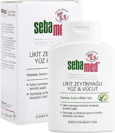 Produktbild Sebamed Sensitive Skin Face & Body Wash (200 ml)