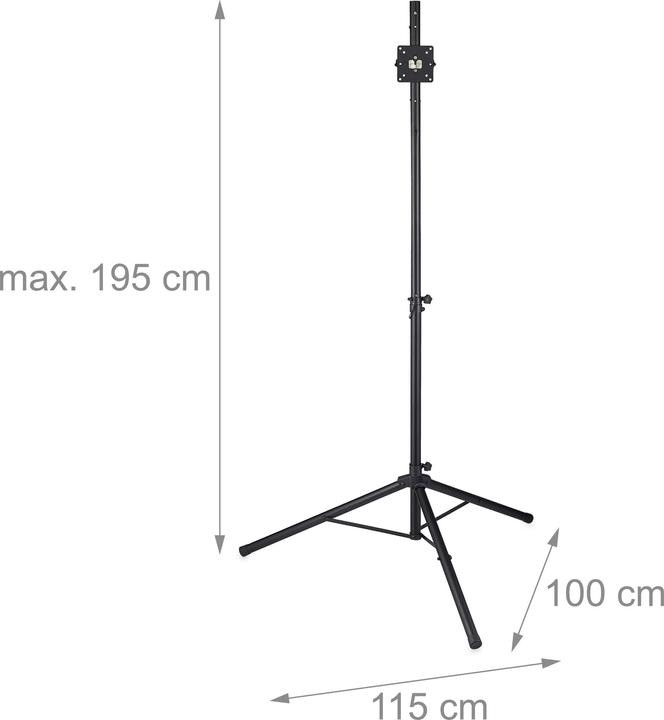Actual product image Relaxdays Dartboard Stand, Mobile