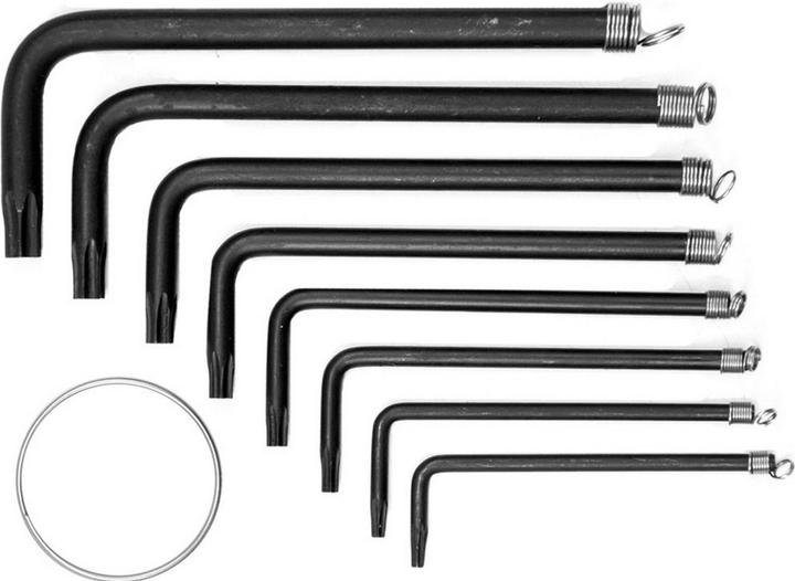 Toya Jeu de clés TORX 8 pcs.