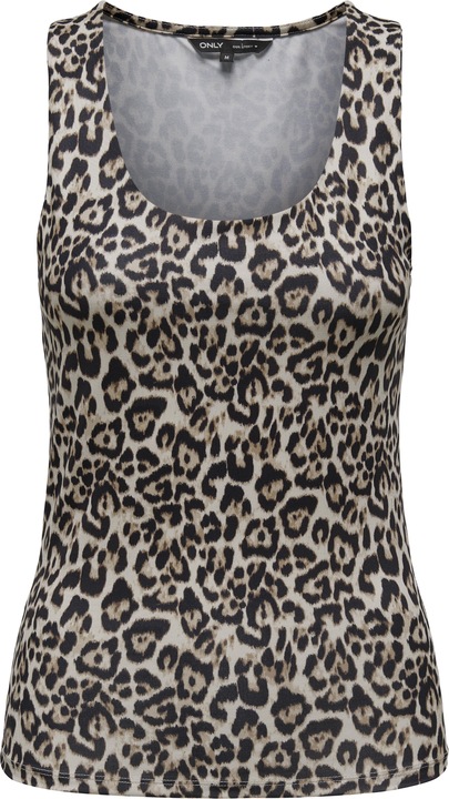 Only Onllone Aop Leo 2-Way S/L Top Jrs