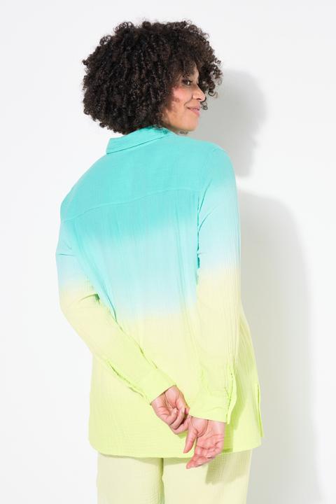 Produktbild Angel of Style Bluse, oversized, Musselin, Farbverlauf (48)