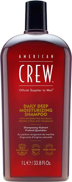Produktbild American Crew Daily Deep Moisturizing (1000 ml, Flüssiges Shampoo)