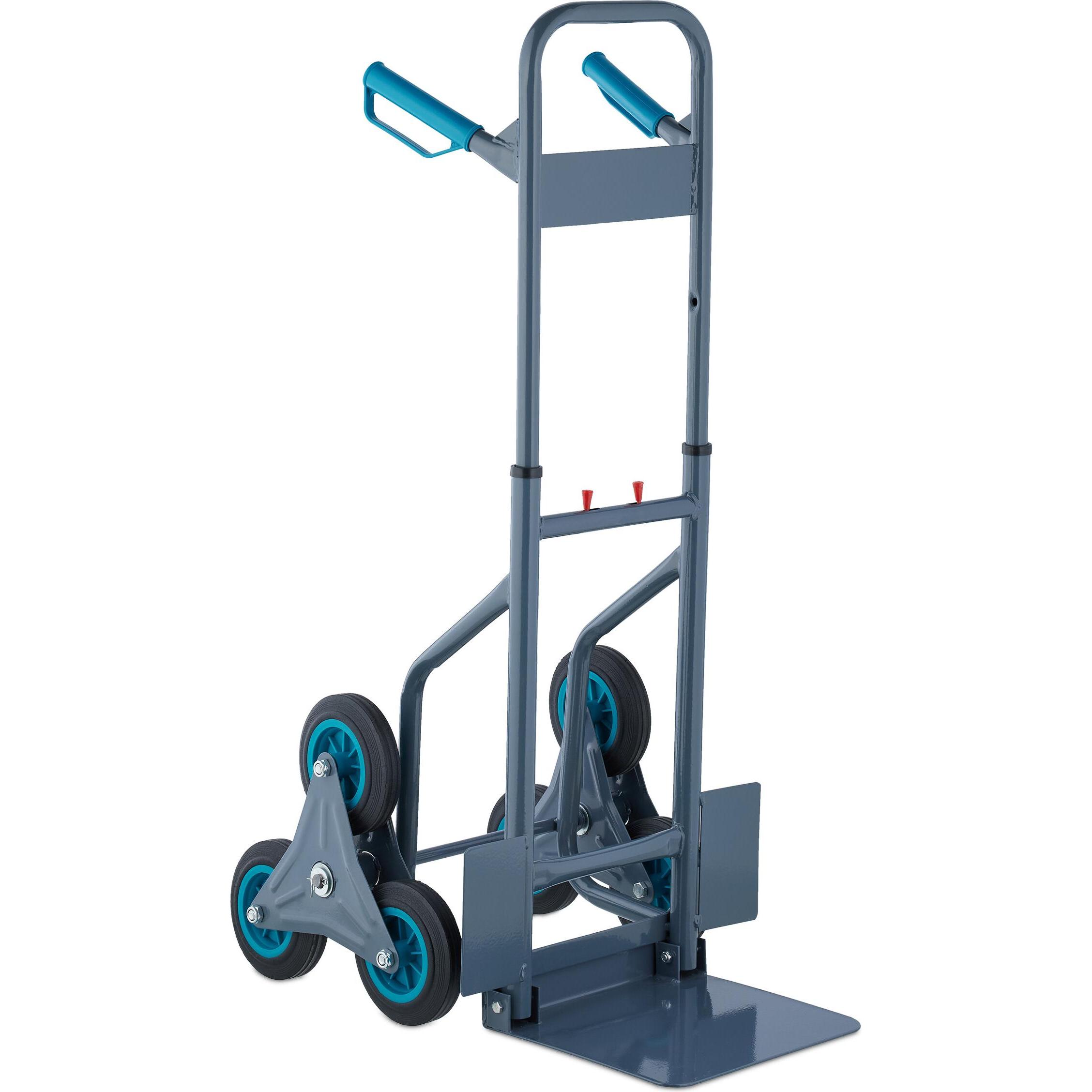 Relaxdays, Transportwagen, Treppensackkarre (200 kg)