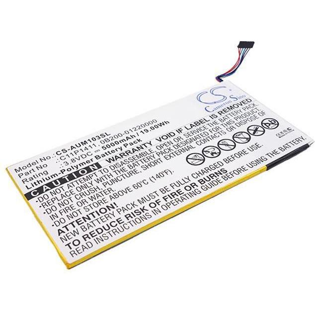 Thumbnail - CoreParts Battery for Asus Mobile (5000 mAh), Notebook Akku, Schwarz