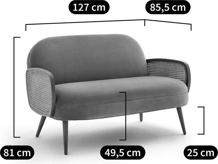 Actual product image La Redoute Interieurs Buisseau (2 person sofa)