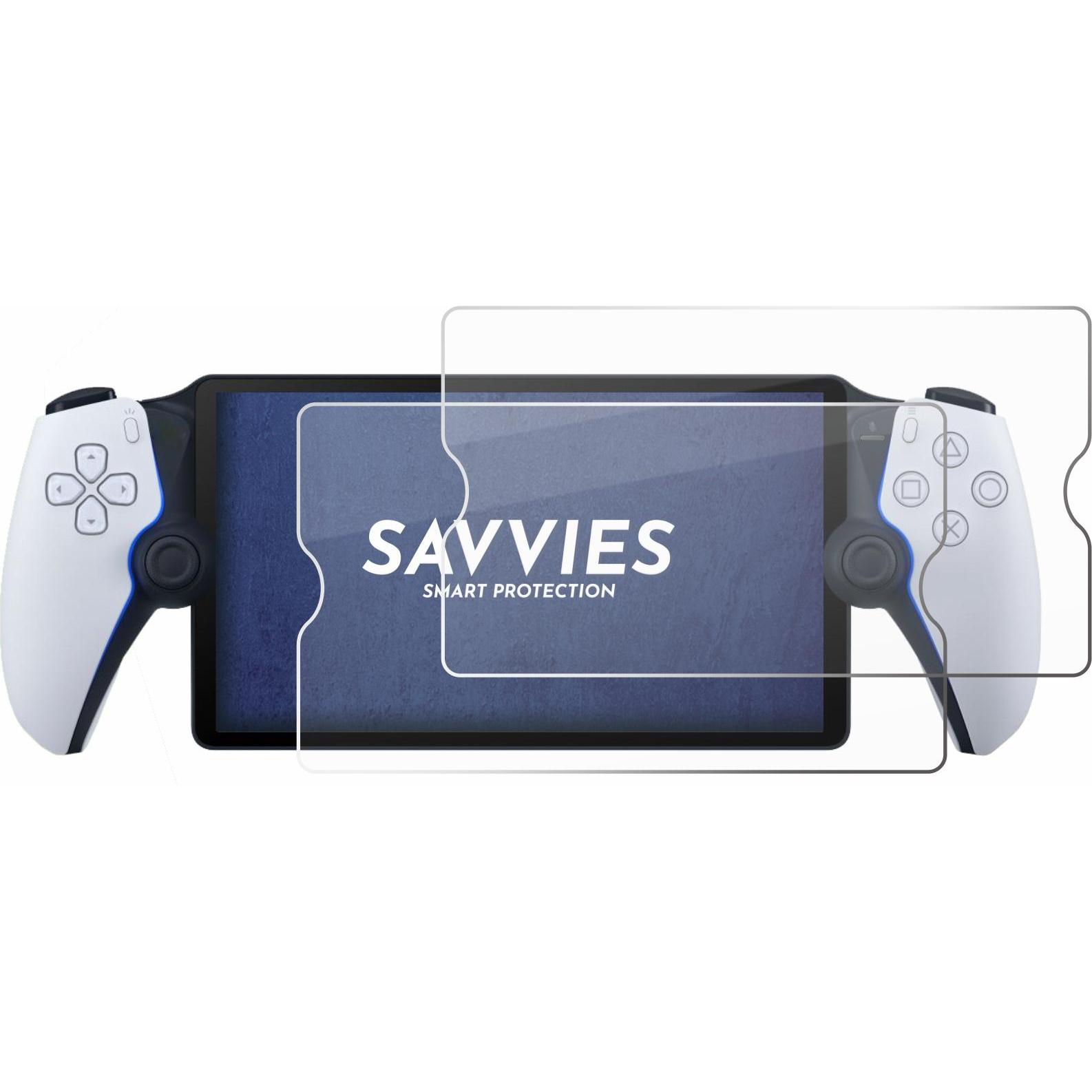 Savvies Panzerglas Schutzglas Displayschutz, Weiteres Gaming Zubehör, Transparent