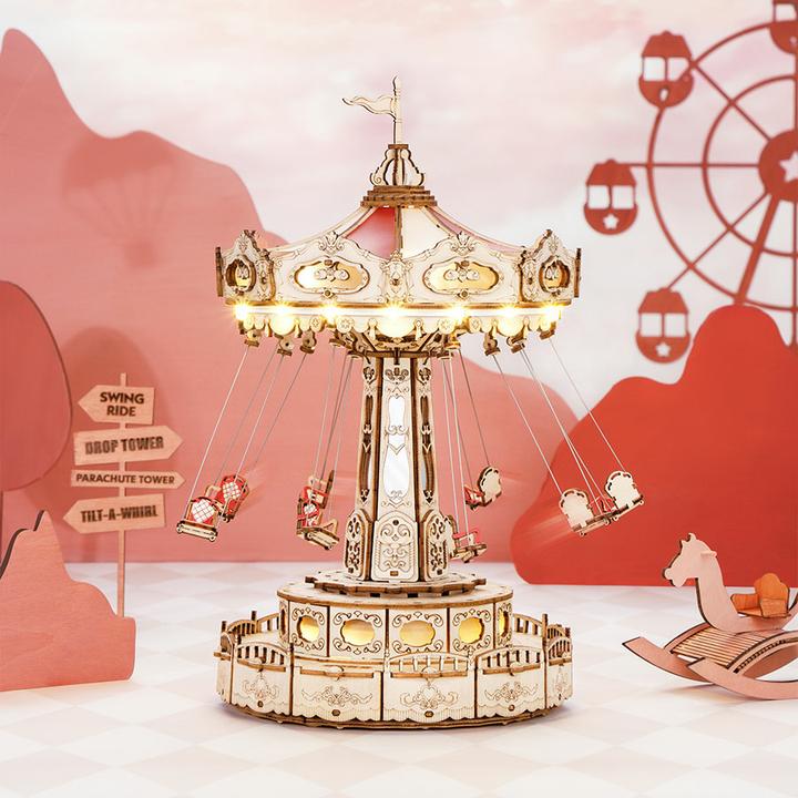 Actual product image Rokr Music Box Chain Roundabout