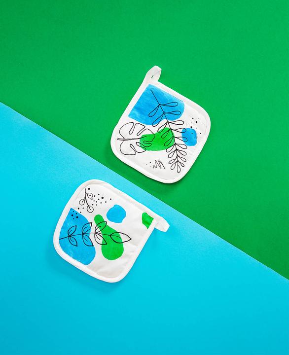 Actual product image I Am Creative Potholder DIY colouring set