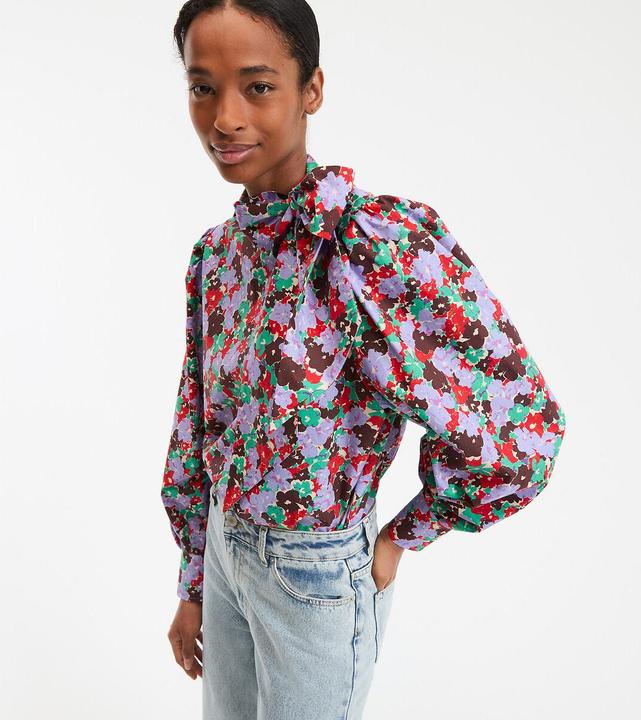 Immagine prodotto La Redoute Collections Lavendelhemd mit Blumendruck (L)