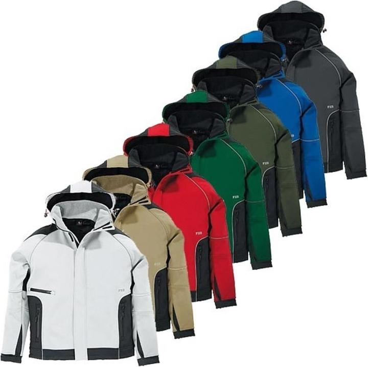 Actual product image FHB water-repellent soft shell jacket with membrane (S)