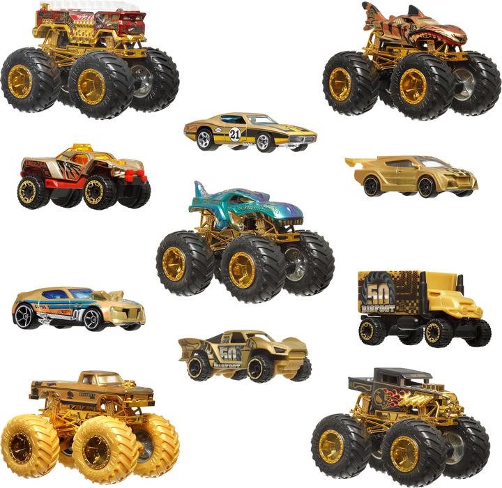 Actual product image Hot Wheels Bigfoot Trophy Champions Car Collection