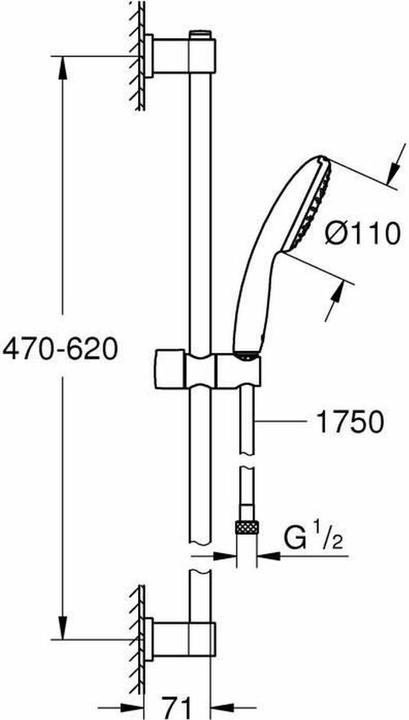 Produktbild Grohe Vitalio Start 110