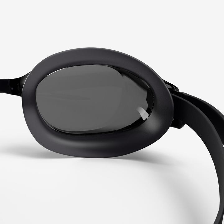 Actual product image Nabaiji Schwimmbrille getönt Einheitsgrösse - BFit schwarz Gläser schwarz (One size)