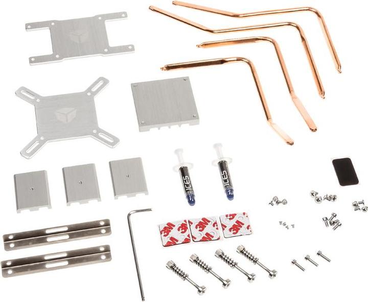 Image du produit Streacom ST-FC8T Boîtier HTPC Alpha Optical Fanless en aluminium (Mini-ITX)