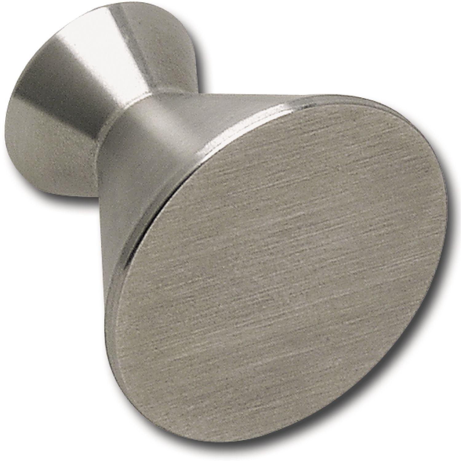 Technik Team, Möbelgriff, Möbelknopf Sargas ø 28 mm Möbelknauf Tiefe 25 mm Türknopf Edelstahl gebürstet