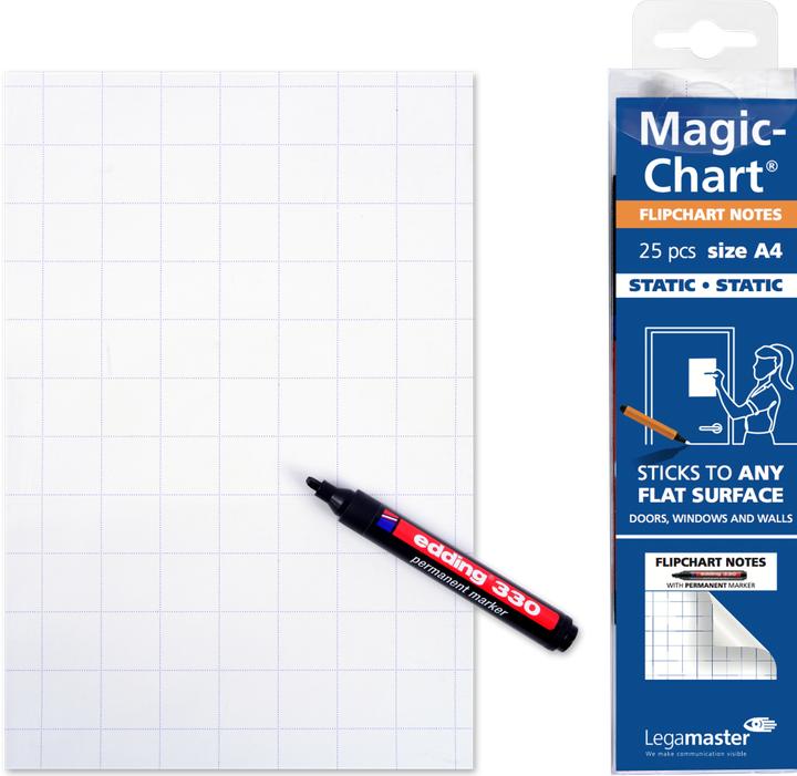 Image du produit Legamaster Tableau à feuilles mobiles Magic-Chart Notes