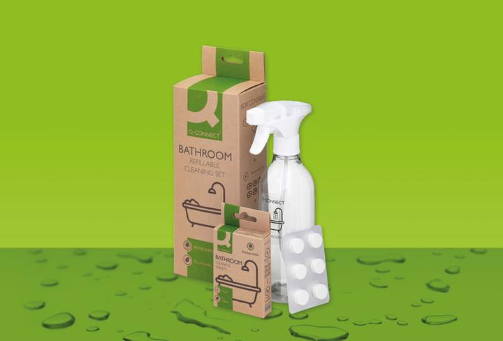 Actual product image Q-Connect Nettoyant sanitaire kit de démarrage