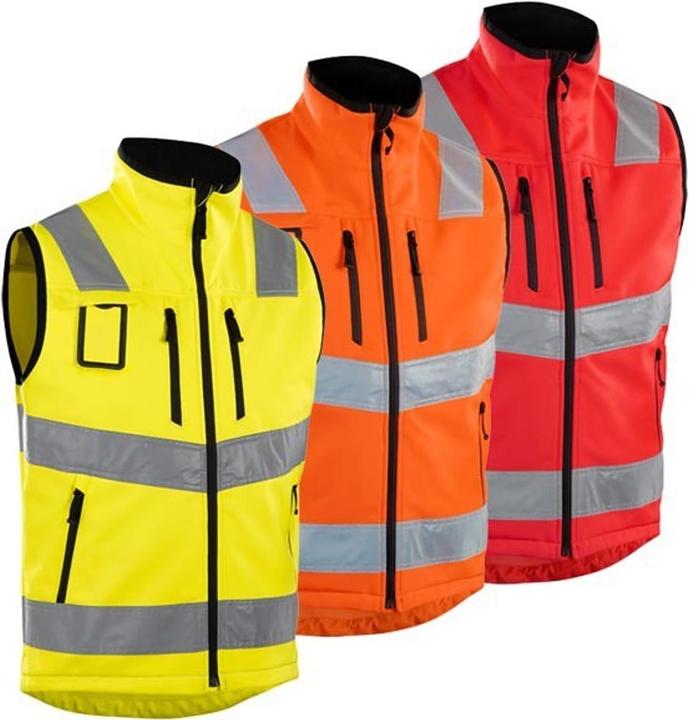 Blakläder Softshell Weste Warnschutz