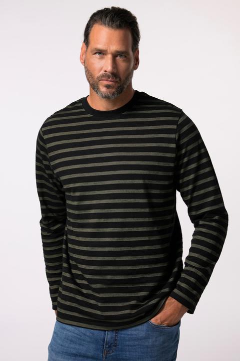 Produktbild JP1880 JP AWARE Langarmshirt, Ringel (3XL)