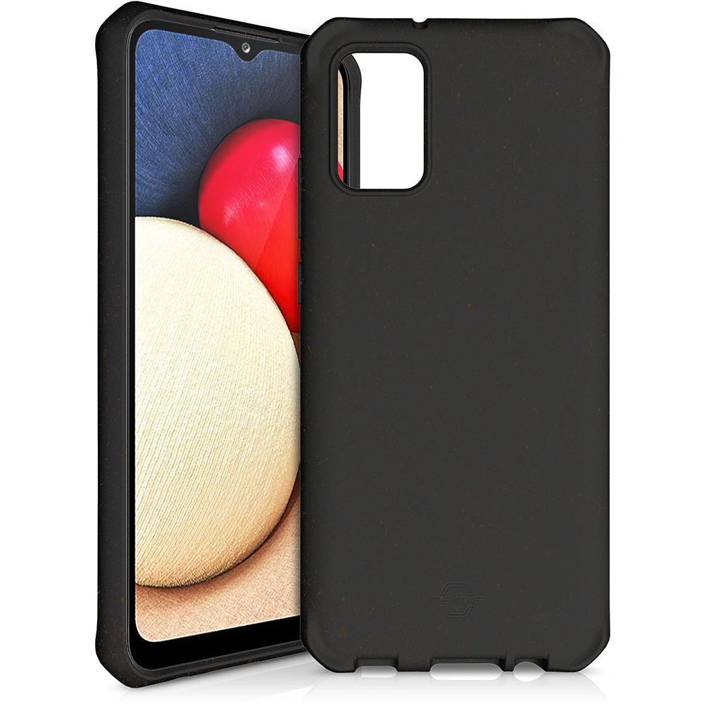 Itskins Itferonterraga02sb (Samsung Galaxy A02s), Smartphone Hülle, Schwarz