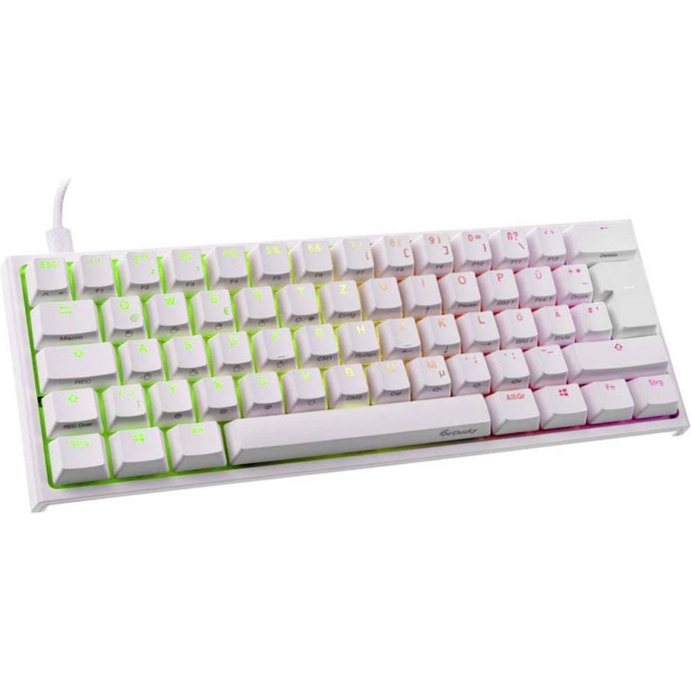 Thumbnail - Ducky One 2 Mini (DE, Kabelgebunden), Tastatur, Weiss