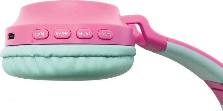 Actual product image Lexibook Cat ear and lightings bluetooth headphones (HPBTKT)