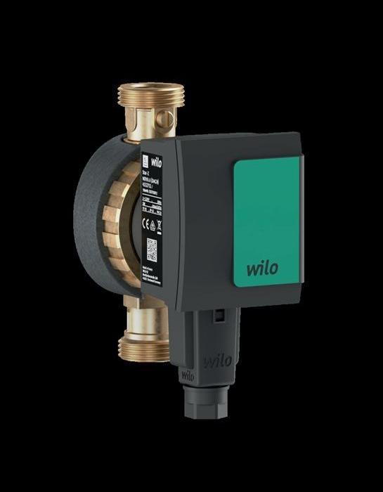 Produktbild Wilo Zirkulationspumpe Star-Z NOVA C 138 mm 1" mit Absperrarmaturen, Kabel und Zeitschaltuhr 413275