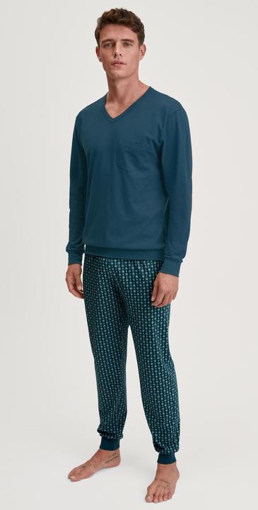 Produktbild Calida Relax Imprint Bündchen-Pyjama (M)