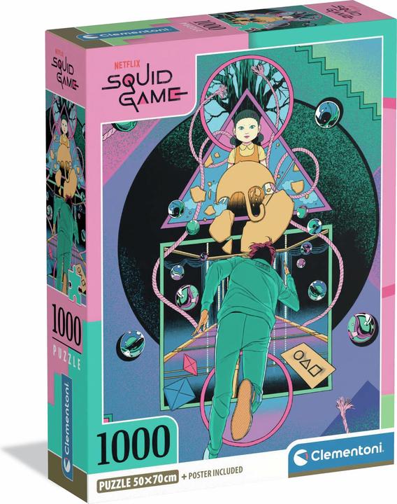 Productafbeelding Clementoni Pzl 1000 Hqc Inktvis Spel 2 Compact (1000 onderdelen)