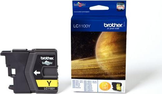 Actual product image Brother Lc-1100y (Y)