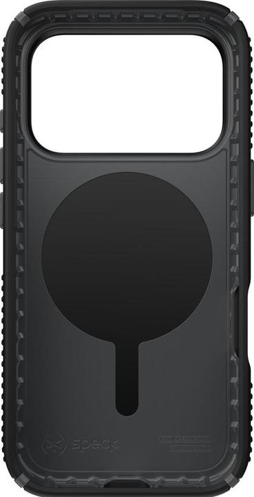 Actual product image speck Presidio2 Grip + ClickLock Apple iPhone 17 Pro Black - with Microban (Apple iPhone 17 Pro)