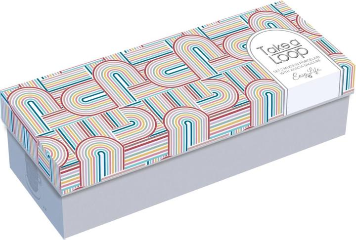 Actual product image Easy Life 2er Set Take a Loop Kaffeetasse (350 ml, 2x)