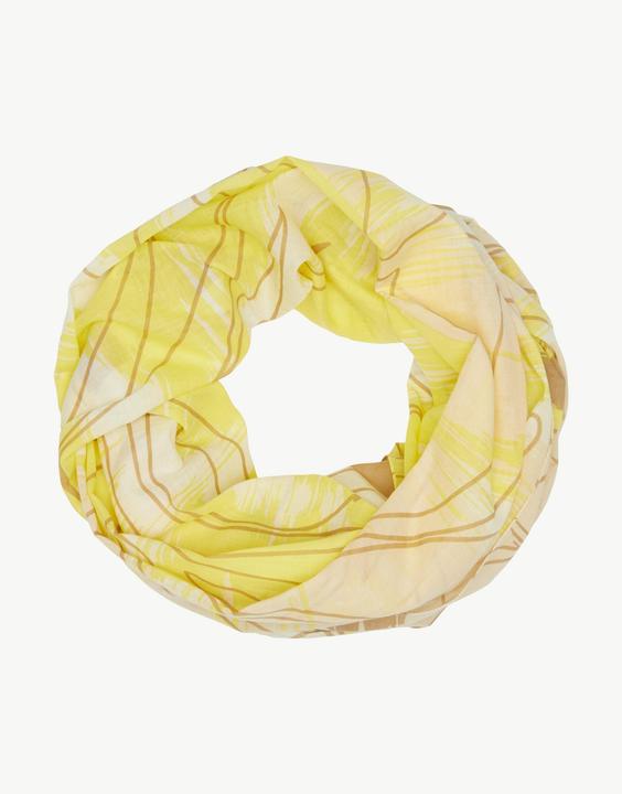 Produktbild Comma Tuch Loop-Schal mit floralem Muster aus Baumwolle