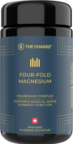 Produktbild BE THE CHANGE Four-Fold Magnesium (60 Stk., Kapseln, 40 g)