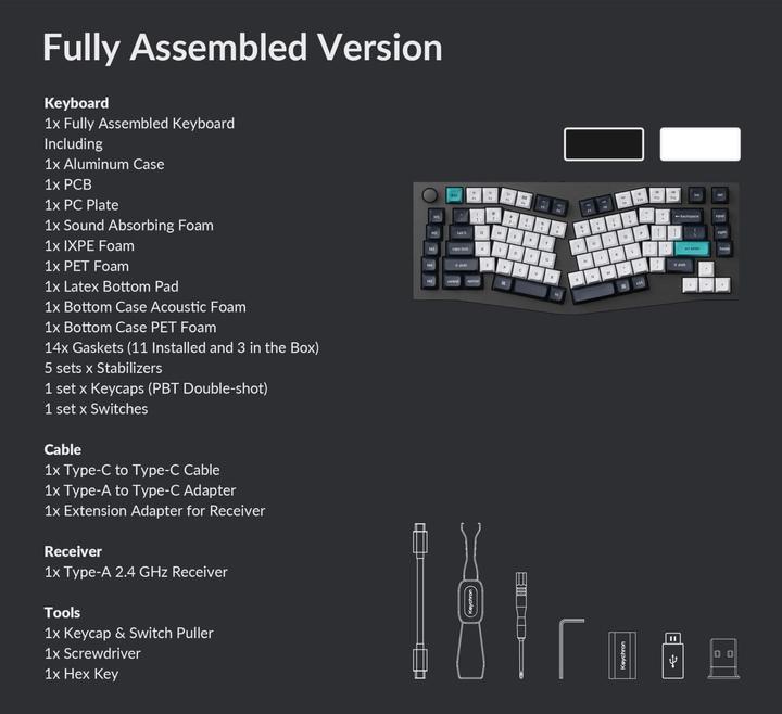 Actual product image Keychron Q10 Max (US, Cable, Wireless)