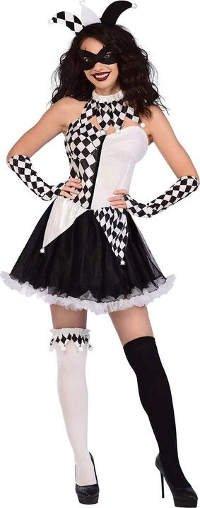 Produktbild Amscan Sexy Närrin Damenkostüm (M, L)