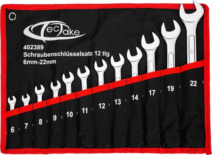 Produktbild tectake Schraubenschlüssel Set