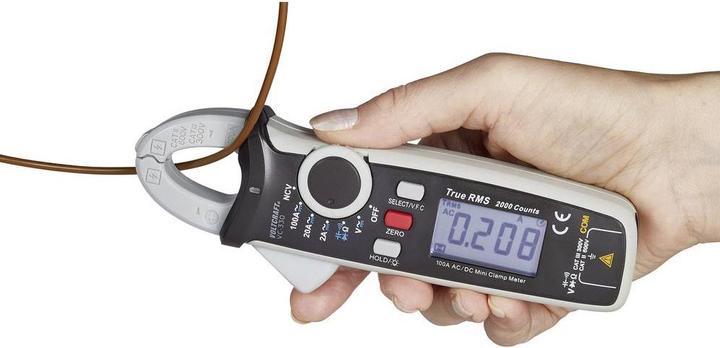 Image du produit Voltcraft AC/DCTrueRMSPince de courant VC330 (CAT II 600V, CAT III 300V)