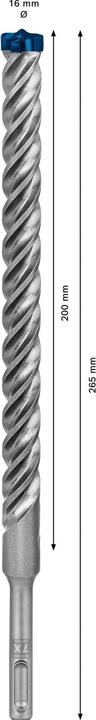 Image du produit Bosch Professional Zubehör Forets marteaux Expert SDS plus-7X, 16 x 200 x 265 mm, 10 pcs. (16.0 mm)