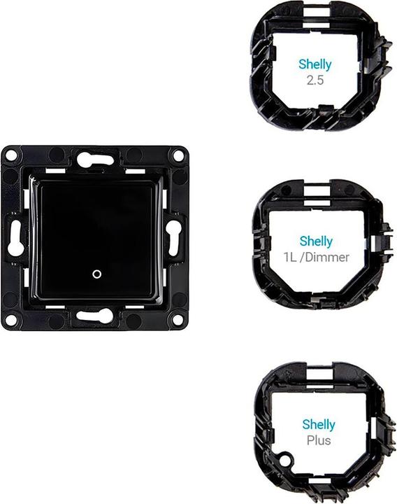Actual product image Shelly Wall switch 1