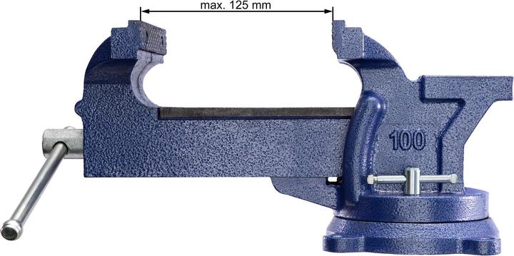 Actual product image tectake Vise (125 mm)