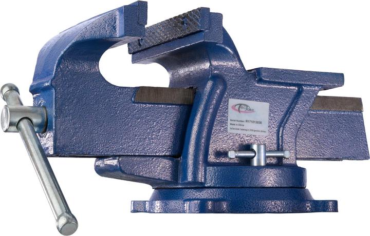 tectake Schraubstock mit Amboss (165 mm)