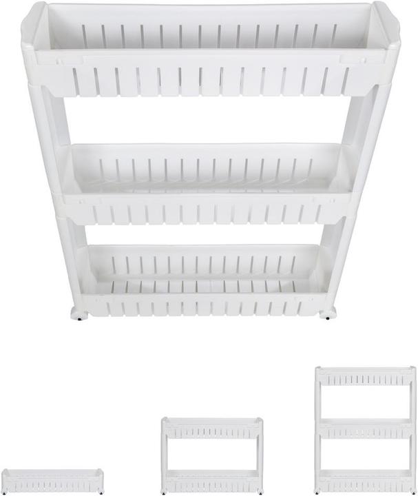 Actual product image tectake Niche shelf (54 x 12 x 71 cm)