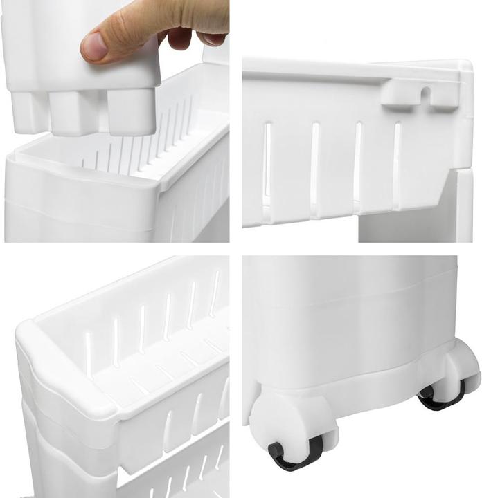 Actual product image tectake Niche shelf (54 x 12 x 71 cm)