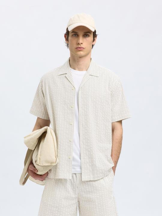 Produktbild Selected Homme Seersucker Kurzarmhemd (XXL)