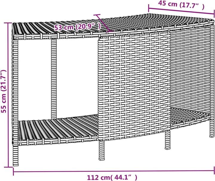 Actual product image vidaXL Whirlpool Umrandung