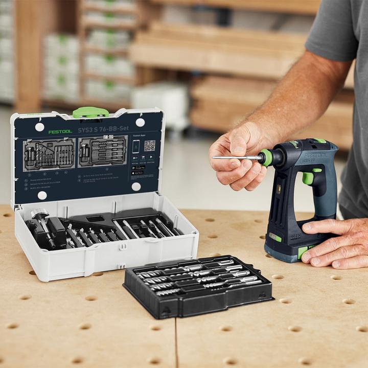 Produktbild Festool SYS3 S 76-BB-Set (35 Millimeter, 5 Millimeter, 6 Millimeter)